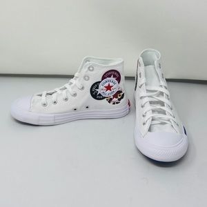 NEW**CONVERSE White High Top*US 1,2**$60